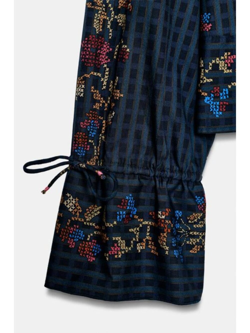 ZARA RUFFLE PRINT BLOUSE 8052/215/330 - Picture 5 of 5